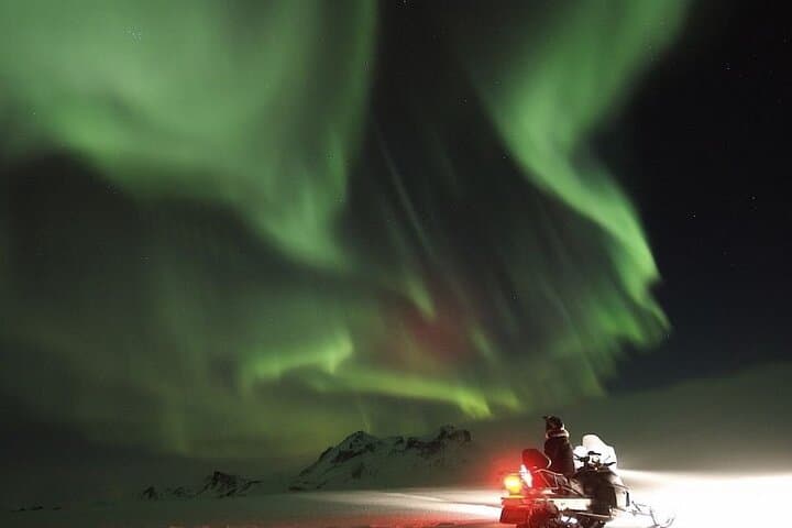 Northern Lights Snowmobile Hunt in Rovaniemi — Arctic Aurora by Snowmobile photo 3