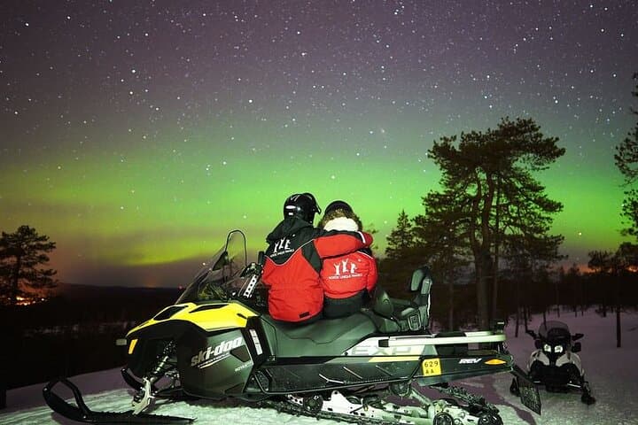 Northern Lights Snowmobile Hunt in Rovaniemi — Arctic Aurora by Snowmobile photo 5
