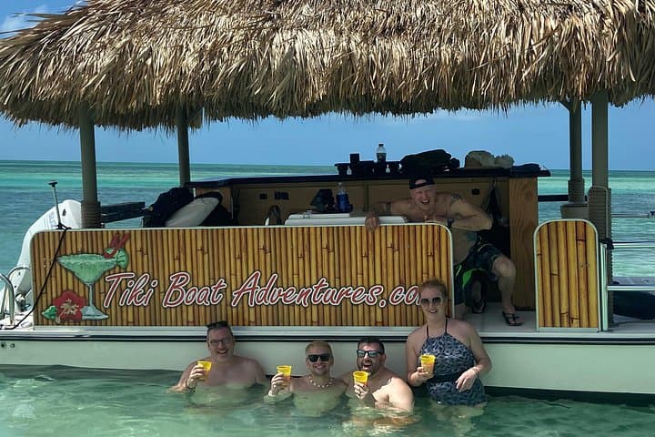 Key West Tiki Boat Party & Mini Sandbar Escape — 2-Hour Private Cruise photo 2