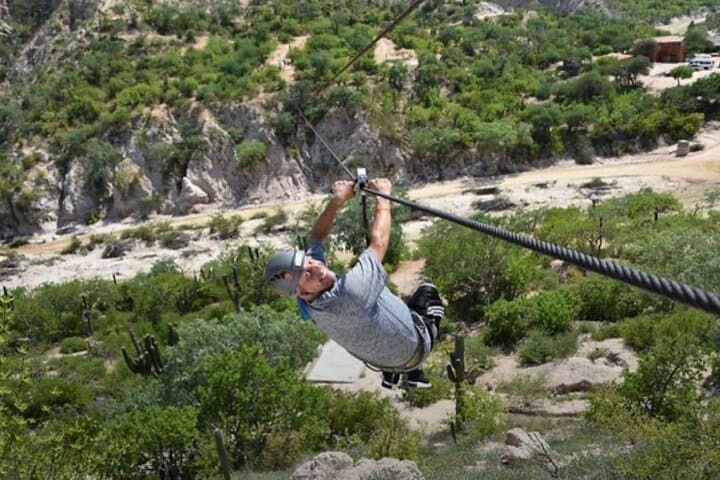 Cabo Zipline Adventure and Damiana Tasting in Baja California