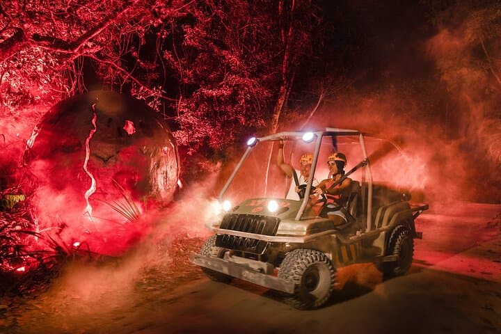 Xplor Fuego Night Adventure: Zip Lines, ATVs & Underground Rivers in the Riviera Maya photo 5