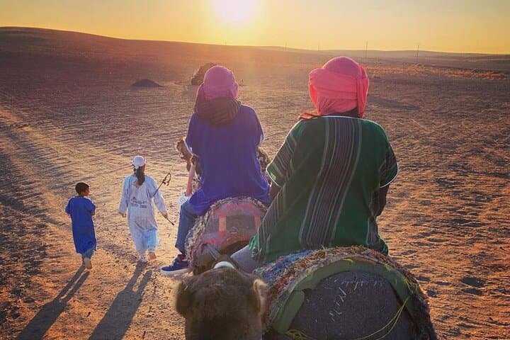 Sunset Camel Ride & Dinner in Agafay Desert from Marrakech
