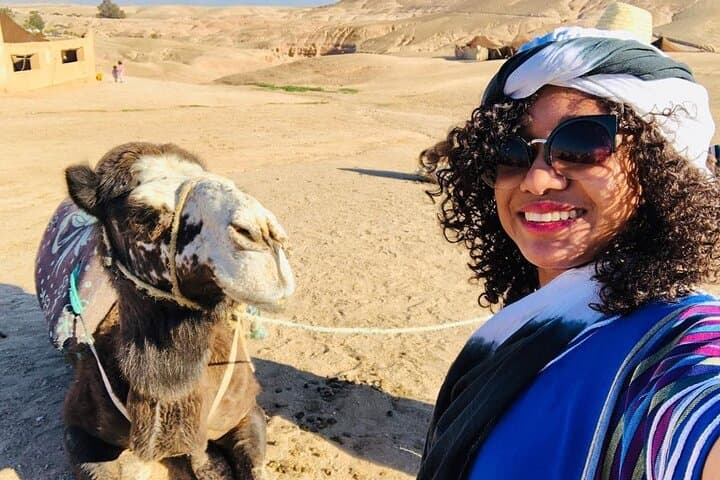 Sunset Camel Ride & Dinner in Agafay Desert from Marrakech photo 5