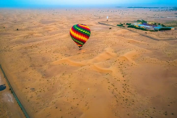Sunrise Hot Air Balloon Over Dubai Desert — Bedouin Breakfast & Camel Ride photo 4