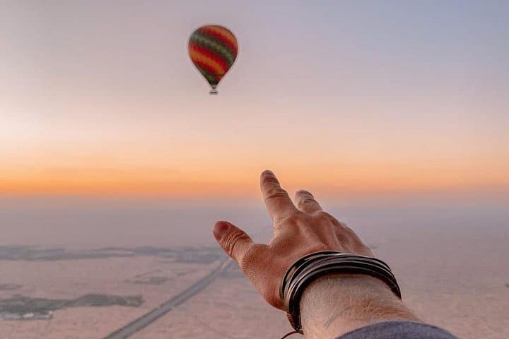 Sunrise Hot Air Balloon Over Dubai Desert — Bedouin Breakfast & Camel Ride photo 5