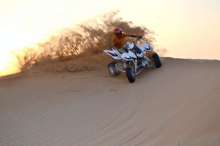 Lahbab Desert Quad Bike Safari: Quad Biking, Sandboarding & BBQ Camp photo 3