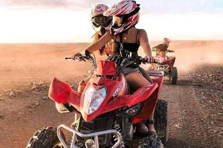 Agafay Desert Quad Biking and Camel Ride with Sunset Dinner near Marrakech photo 3
