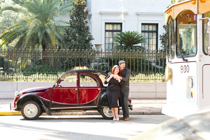 Exploring Historic Savannah by Vintage Citroën: A Private 90-Minute Drive Through Time