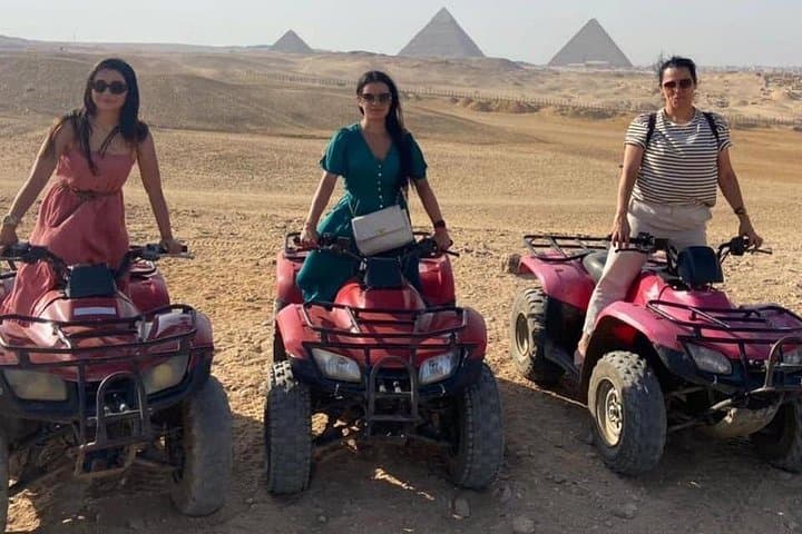 Sunset Quad Bike Ride Around Giza Pyramids: 60-Min Desert ATV Safari photo 2