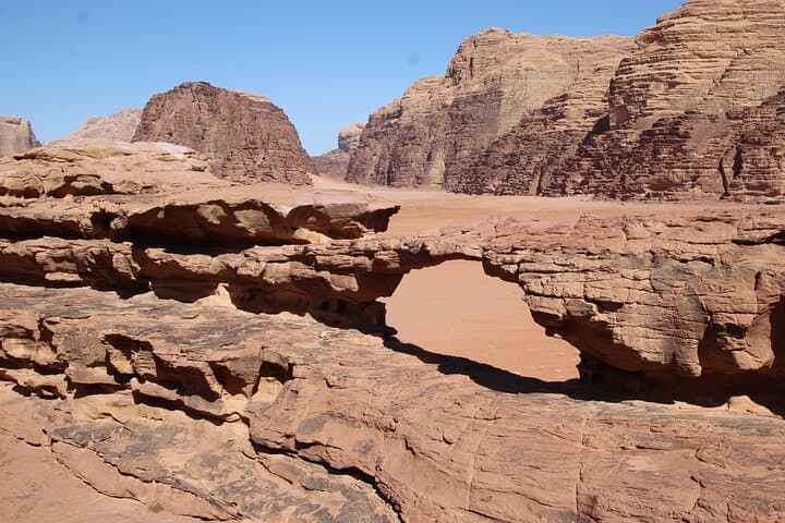 Wadi Rum Camel Trek Adventure: 3-Hour Camel Ride to Khazali Canyon & Red Sand Dune photo 6