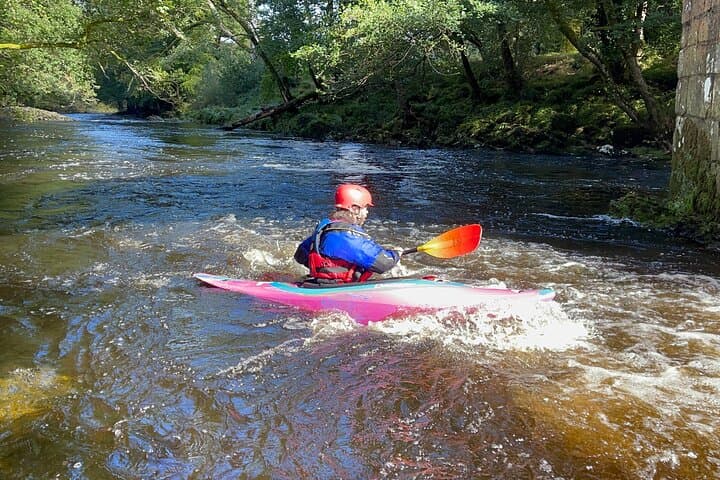 White-Water Kayak Taster on the River Dart near Buckfastleigh