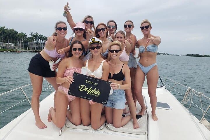Private 52-Foot Yacht Charter on Biscayne Bay: Miami Beach Sandbars, Skylines & Dolphins photo 3