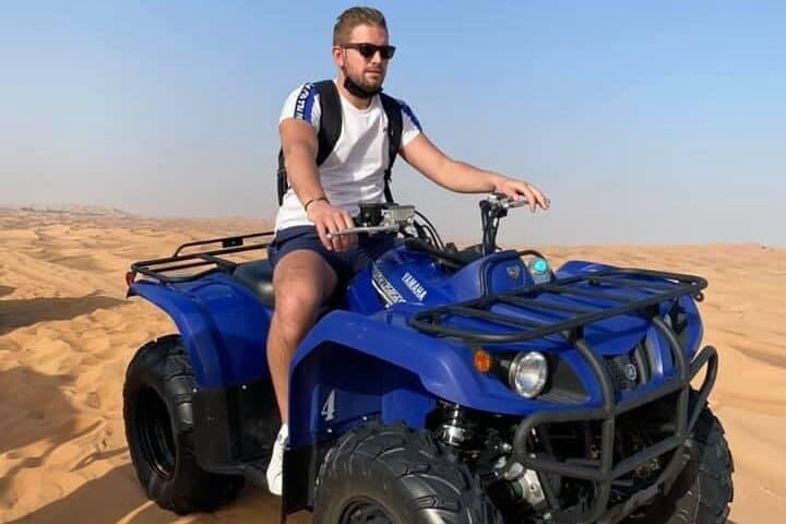 Dubai Red Dunes Quad Safari: Sunset Quad Biking, Camel Ride & BBQ Desert Camp photo 5