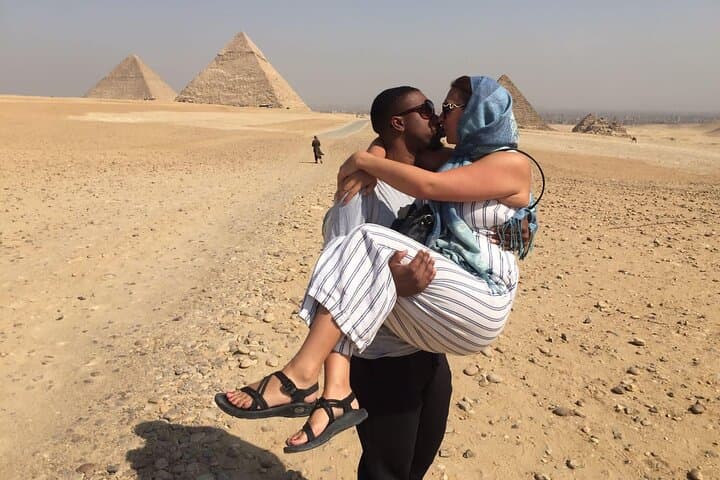 Giza Pyramids Private Tour: Quad Biking & Camel Ride Experience photo 3