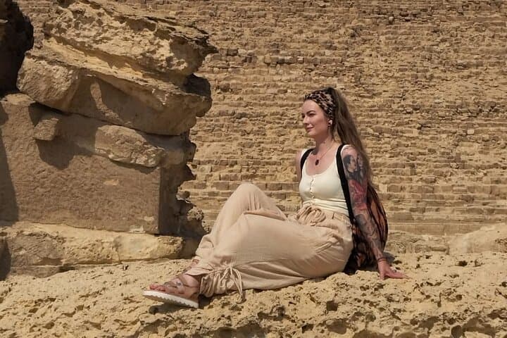 Private All-Inclusive Day Trip to Giza Pyramids, Saqqara & Memphis