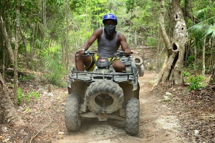 Cancun Jungle Adventure: Horseback Riding, ATV, Zipline, Cenote & Tequila Tasting photo 2