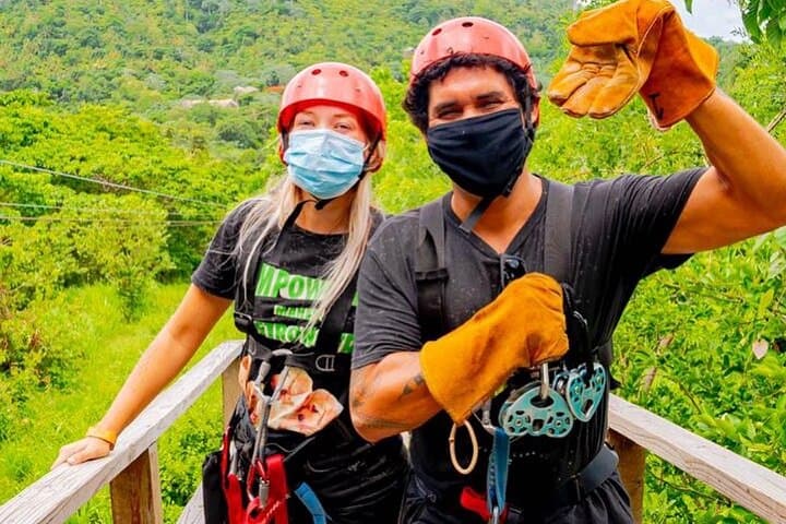 Soar Over Punta Cana: Ziplines Jungle Day Combo Tour with 800m Line photo 2