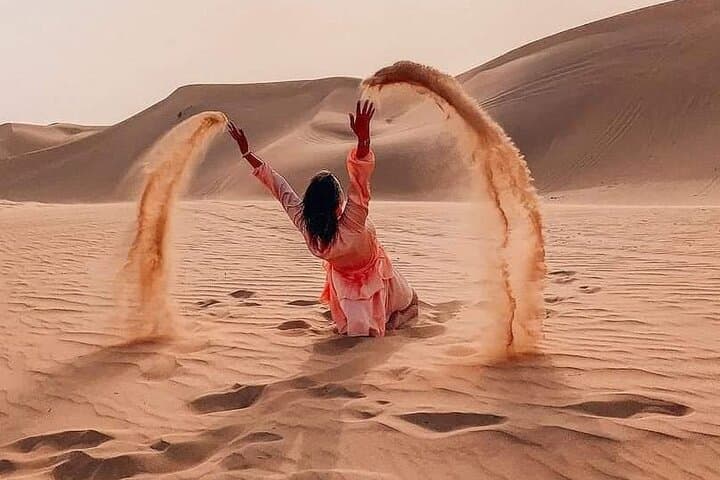 Private Morning Desert Safari in Dubai — Camel Ride, Sandboarding & Dune Bashing photo 2