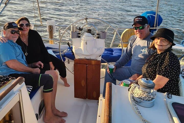Charleston Private Yacht Charter: BYOB Harbor Cruise & Dolphin Sightings photo 4