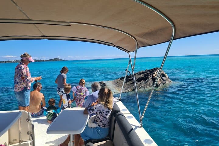 Bermuda Private Boat Charter: Snorkel, Cliff Jump & Wreck Dive from Dockyard photo 5