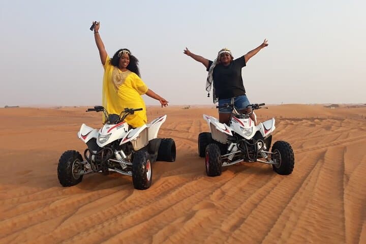 Dubai Desert Safari: Quad Biking, Dune Bashing & Sunset Camp Experience photo 4