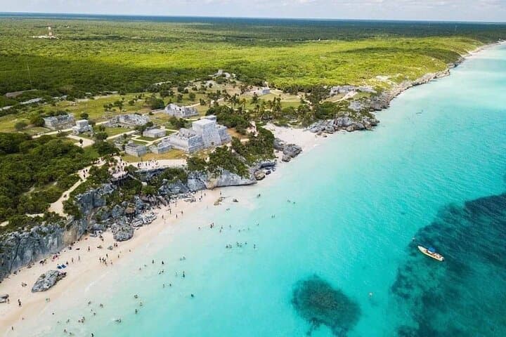 Private Tulum Ruins Tour from Playa del Carmen — Guided Cliffside Mayan Site photo 2