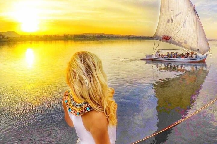 Private Nile Felucca Sail with Koshry Lunch & Hotel Transfer in Cairo photo 3