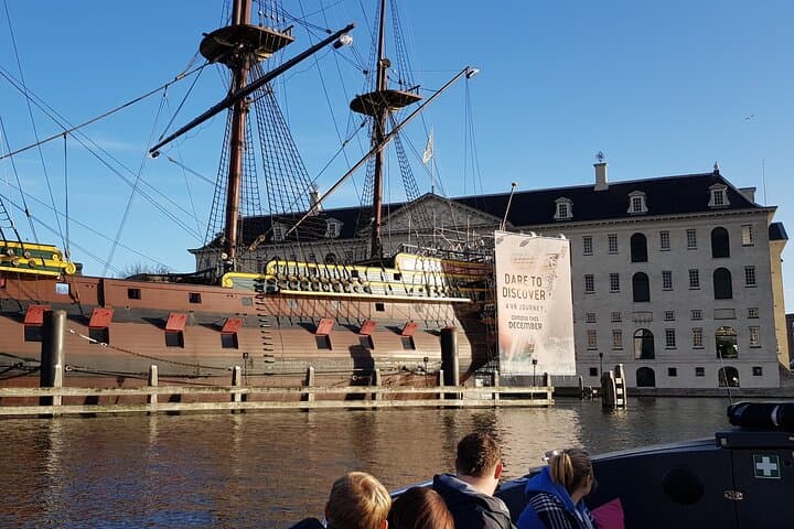 Amsterdam Canal Cruise: Classic Salonboat with Cheese and Wine photo 2