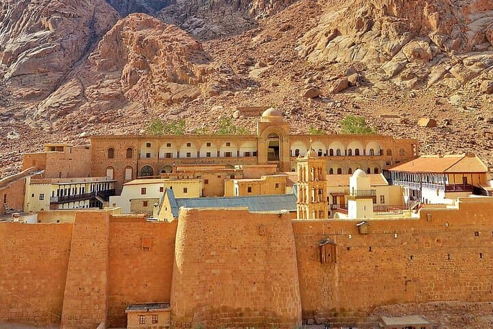 Night Ascent of Mount Sinai and St. Catherine Monastery from Dahab photo 5