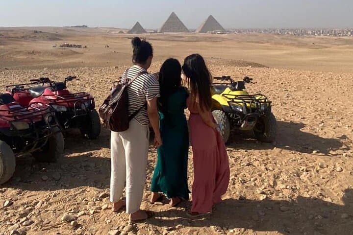 Giza Pyramids Private Tour: Quad Bike, Camel Ride & Sphinx Visit photo 2