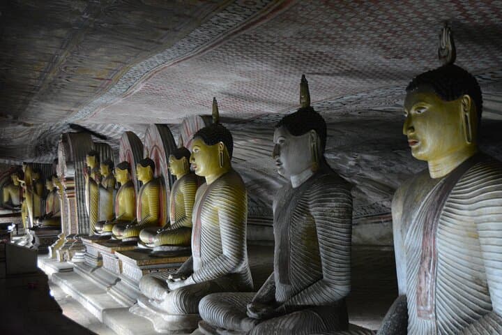 Kandy to Sigiriya Day Trip: Dambulla Caves, Lion Rock & Minneriya Safari photo 4