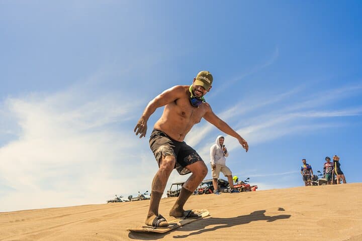 Sandboarding at El Mogote Dunes — La Paz Sandboard Adventure photo 2