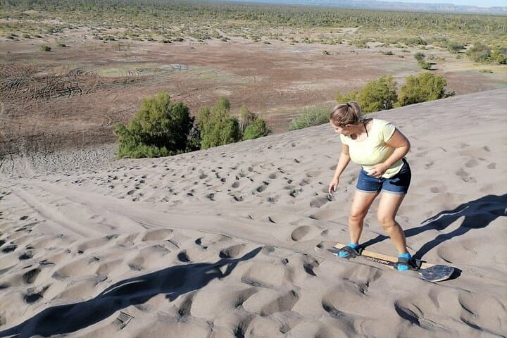 Sandboarding at El Mogote Dunes — La Paz Sandboard Adventure photo 4