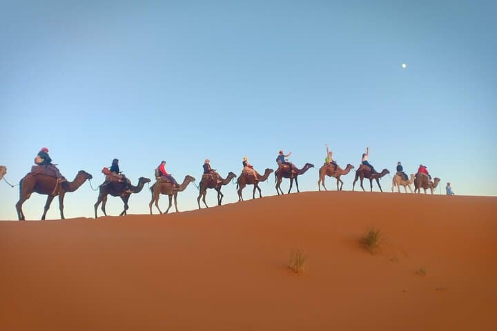 3-Day Sahara Tour from Marrakech to Merzouga: Erg Chebbi Camel Trek & Desert Camp