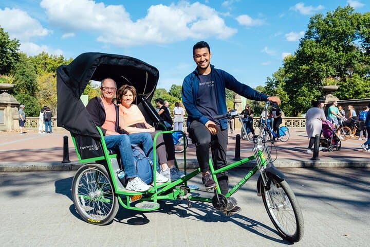 Private Central Park Pedicab Tour: Iconic Sights & Photo Stops