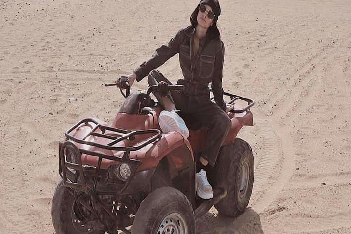 Quad Bike Desert Safari Around the Giza Pyramids at Sunrise or Sunset photo 2