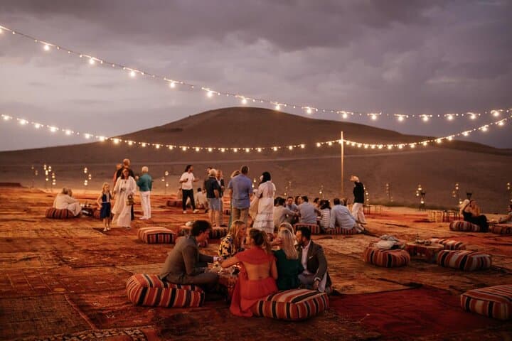 Agafay Desert Sunset Dinner from Marrakech — Al Khayma Camp Experience