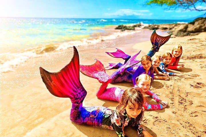 Mermaid Ocean Swimming Lesson in Maui: Private Makena Bay Experience photo 4