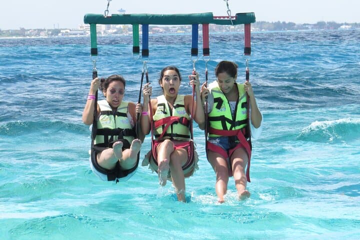 Cancun Combo Adventure: Parasail 260ft and 4-Stop Snorkel Tour photo 5