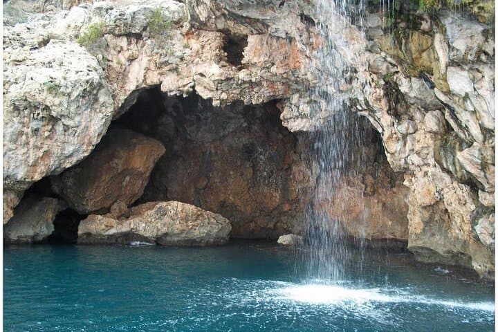 Half-Day Antalya Waterfall Boat Cruise — Swim the Lower Düden & Falezler Cliffs photo 3