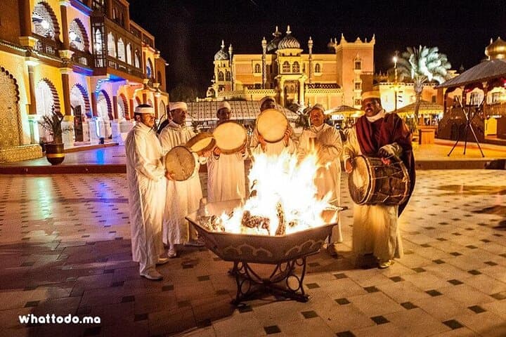 Chez Ali Fantasia Show Marrakech: Evening of Equestrian Acrobatics & Dinner