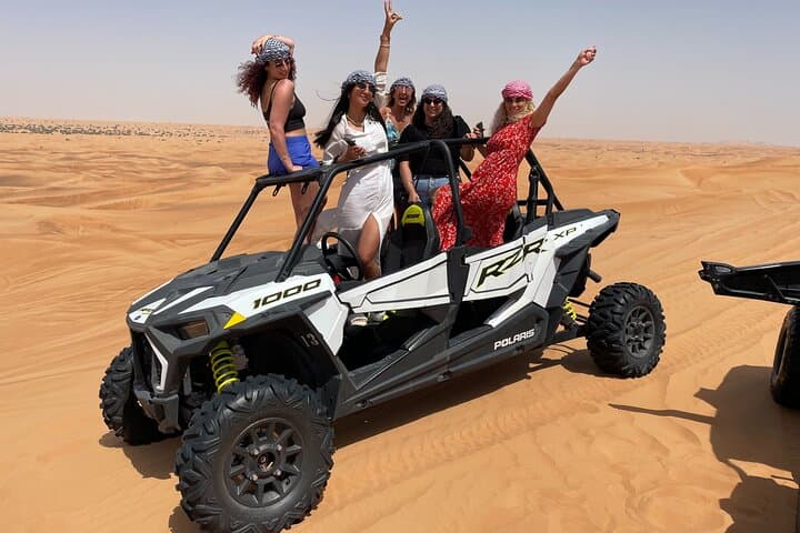 Dubai Morning Desert Safari: Dune Buggy, Sandboarding & Camel Ride photo 4