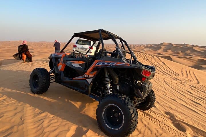 Dubai Morning Desert Safari: Dune Buggy, Sandboarding & Camel Ride photo 5