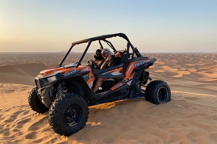 Dubai Morning Desert Safari: Dune Buggy, Sandboarding & Camel Ride photo 2