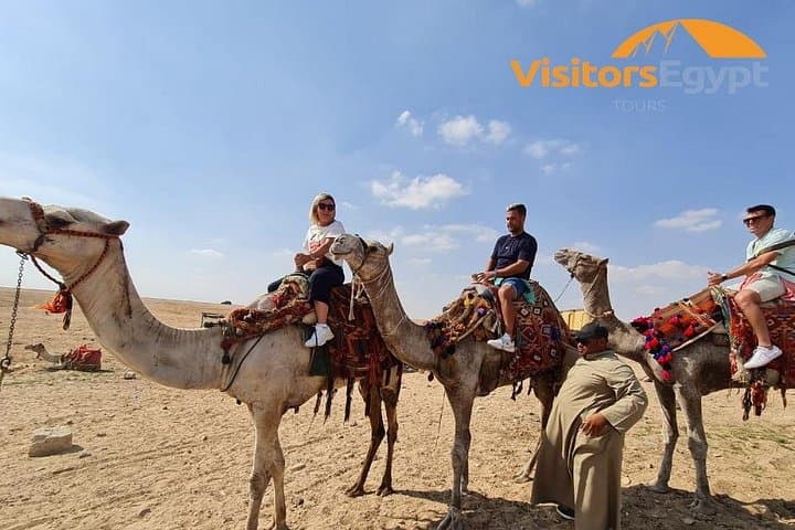 Camel Ride at the Pyramids of Giza: Guided Desert Tour and Panoramic Views photo 2