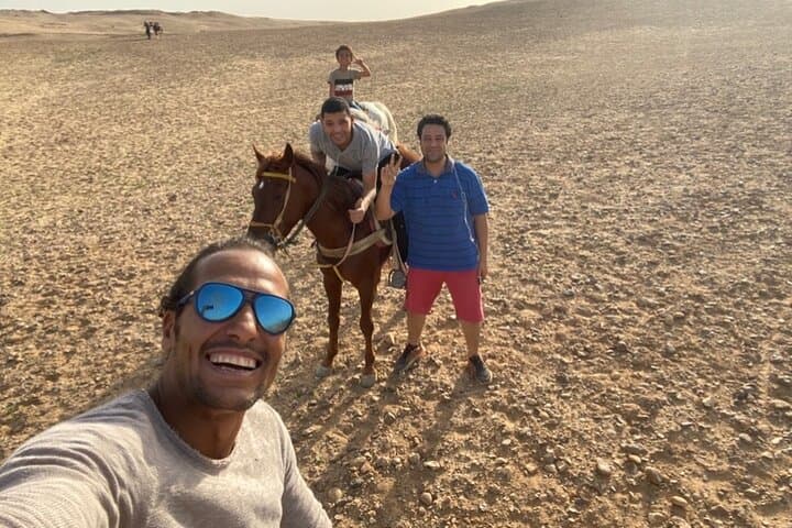 Arabian Horse Ride Around the Pyramids — Private Cairo Pickup photo 2