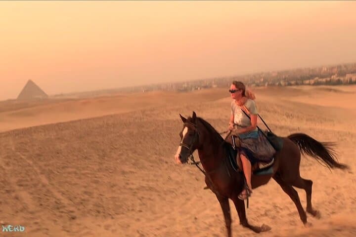 Arabian Horse Ride Around the Pyramids — Private Cairo Pickup photo 6