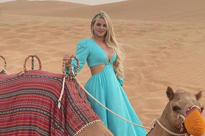 Private Evening Desert Safari in Lahbab — Dune Bashing, Sandboarding & BBQ