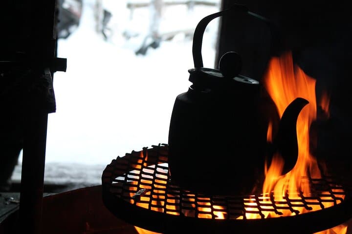 Winter Forest Sledge Ride in Finland: Snowmobile-Led Lakeland Adventure photo 6