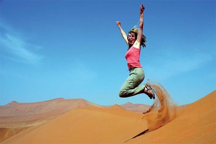 Dubai Desert Dinner Safari: Dune Bashing, Camel Ride & Sandboarding photo 3